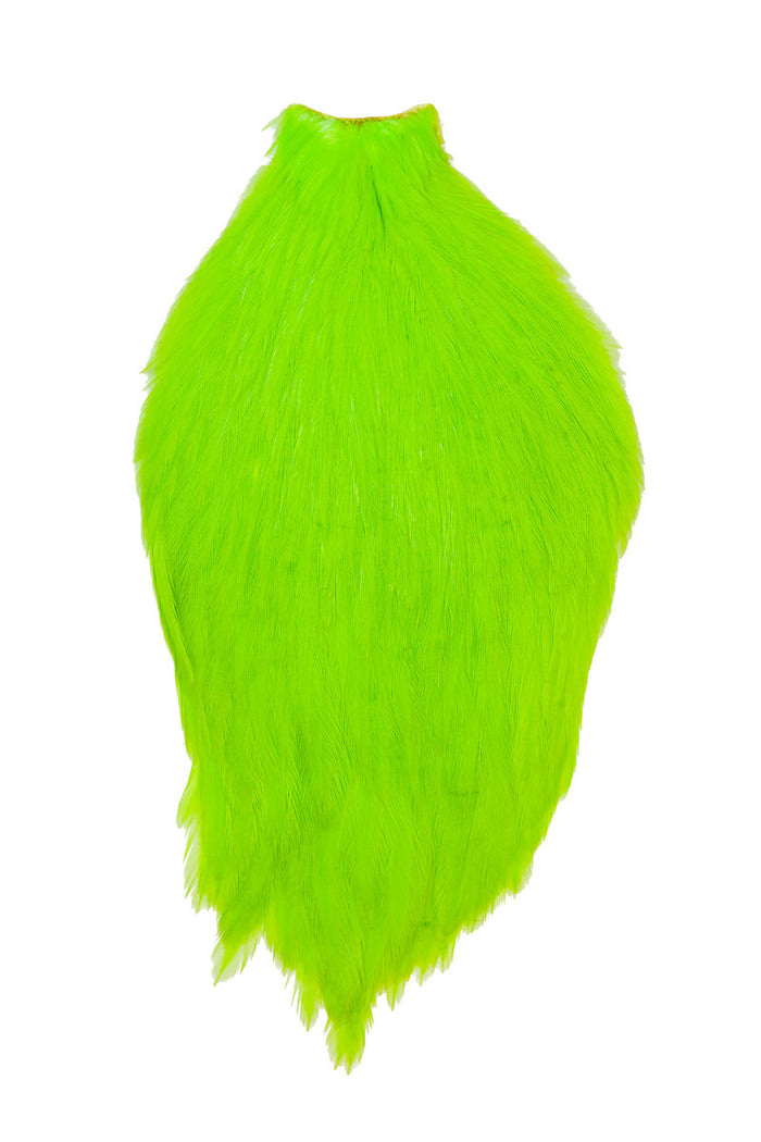White dyed Fl. Green Chartreuse