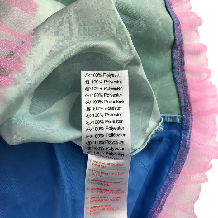 Amscan 4-6 years blue pink Trolls movie Poppy dress costume