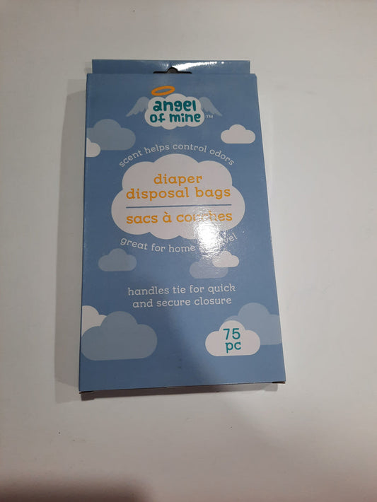 Angel of Mine Diaper Disposal Bags; Fresh Fragrance; 75 pcs per bag