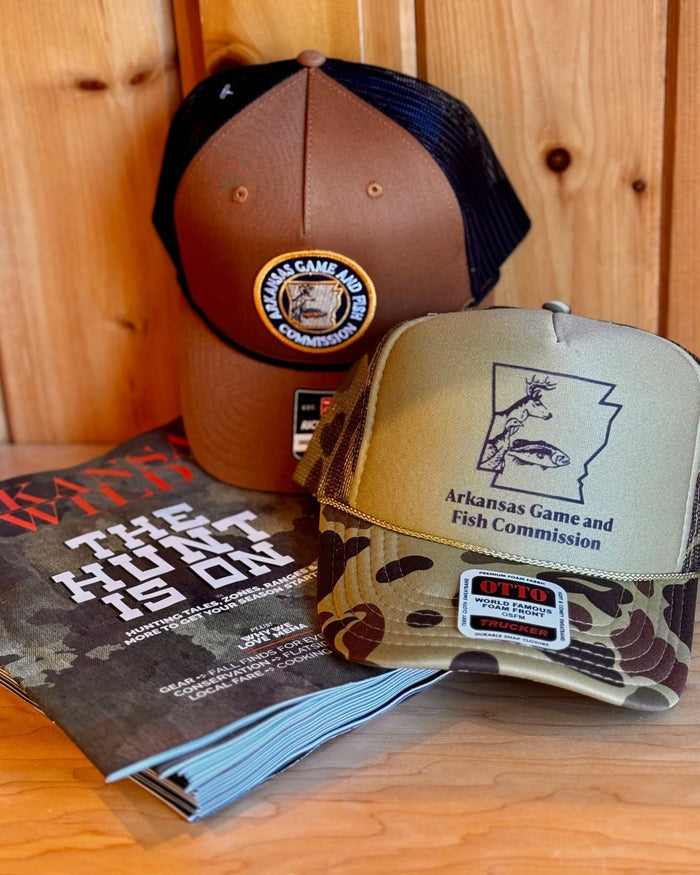 AR Game and Fish Trucker Hat | Camo