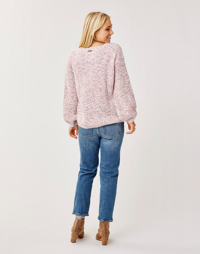Ash Spacedye Sweater: Orchid Multi