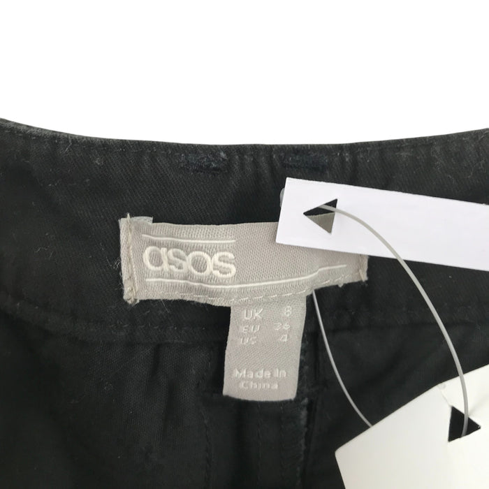 ASOS womens UK 8 black trousers