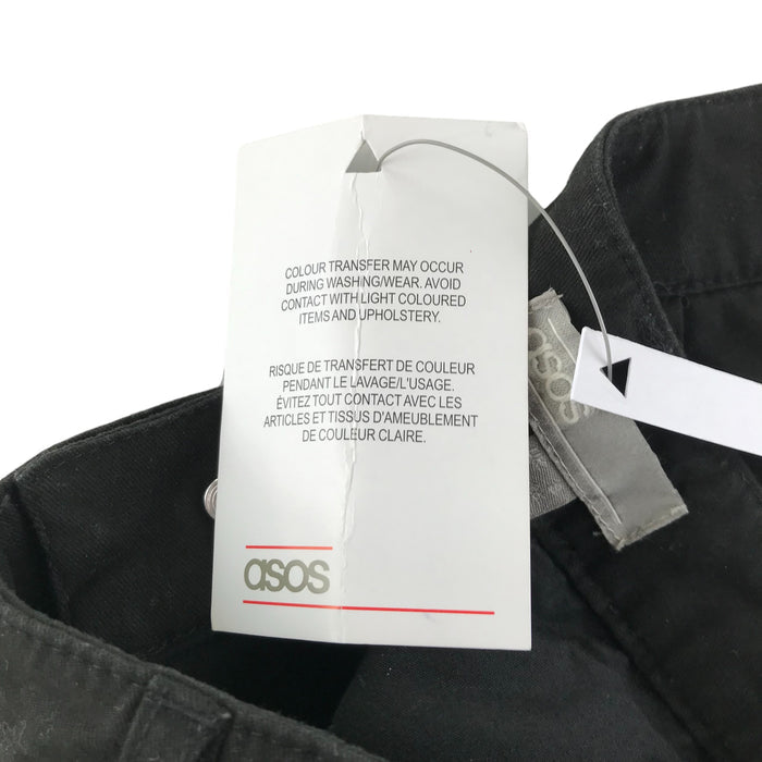 ASOS womens UK 8 black trousers