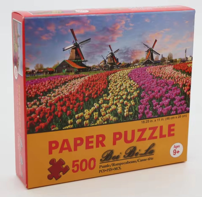 Assorted 500 piece Jigsaw Puzzles