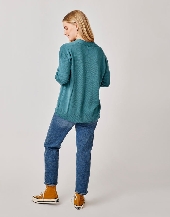 Aurora Sweater: Hydro - FINAL SALE