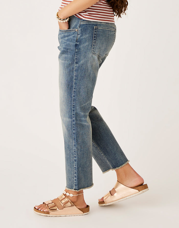 Austin Crop Jean: Favorite Fade