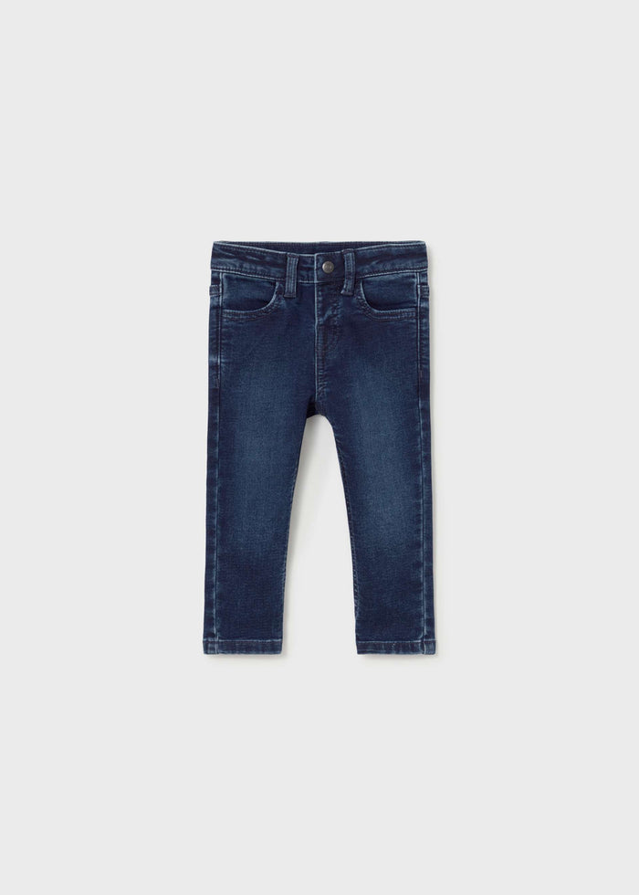 Mayoral baby boy dark denim stretch jeans