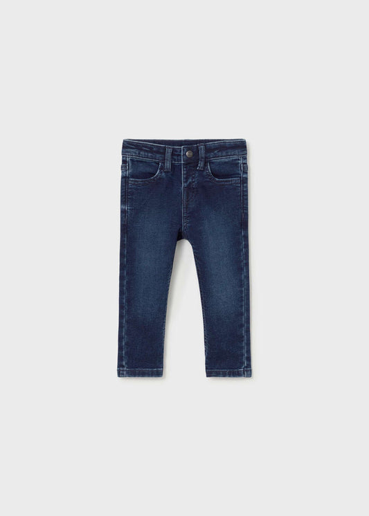 Mayoral baby boy dark denim stretch jeans