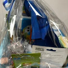 Baby shower gift basket for baby Boy - NATASHAHS