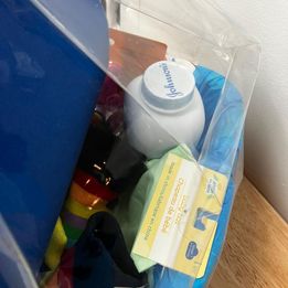 Baby shower gift basket for baby Boy - NATASHAHS