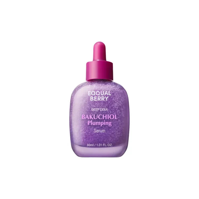 Bakuchiol Plumping Serum 30ml - and Ampoule Eqqualberry Face Serums