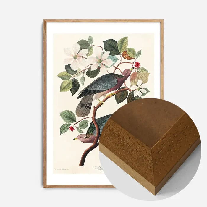 21x30cm | 8¼ x 11¾in / Oak Wood Frame