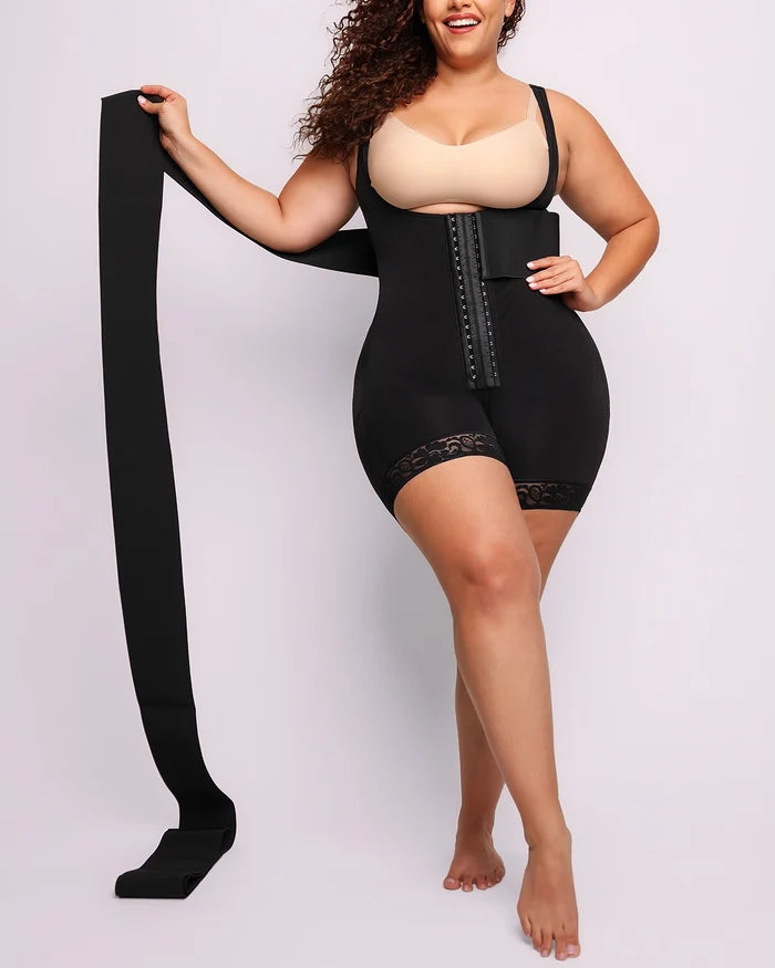 Bare Essentials™ AirSlim® 2.0 Smooth Wrap & Open Bust Bodysuit