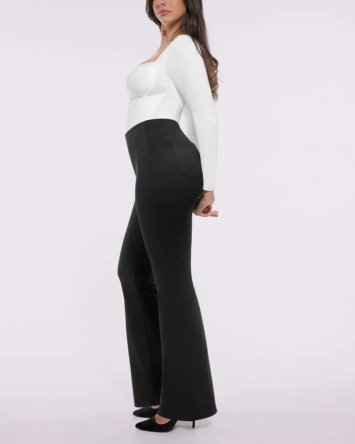 Bare Essentials™ AirSlim® Back Pocket Flare Work Pants