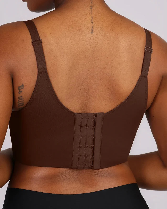 Smooth back design offering a comfortable and secure fit