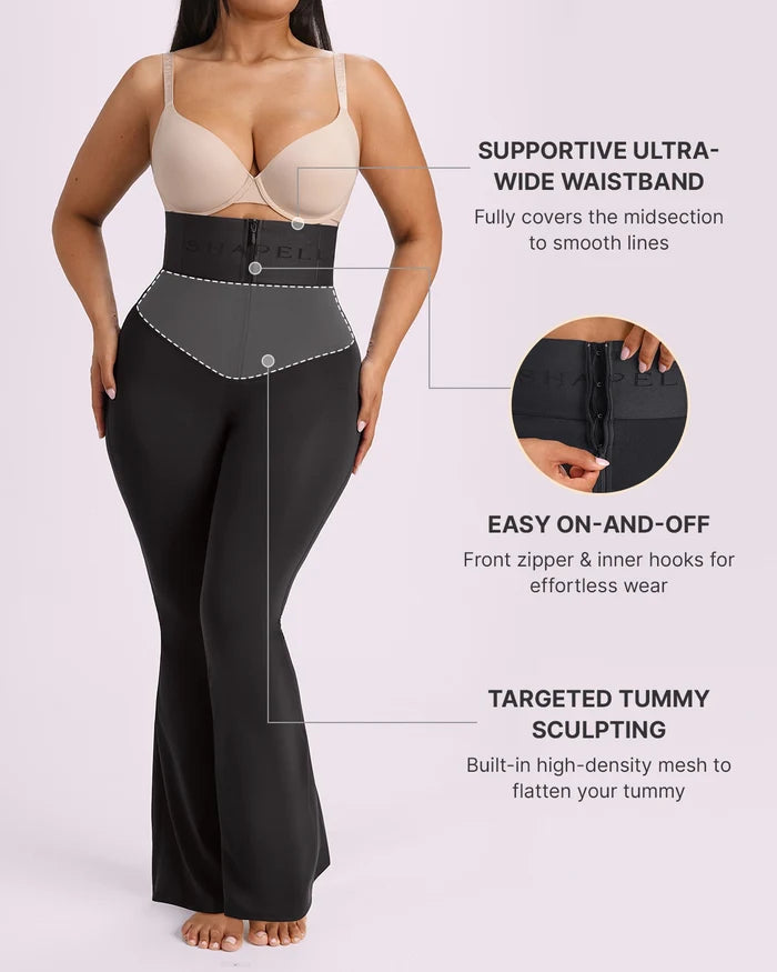 Bare Essentials™ AirSlim® High-Waisted Tummy Control Flare Leggings