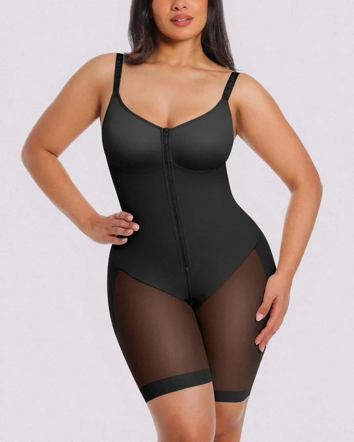 Firm tummy control helps shape the midsection and enhance waist definition