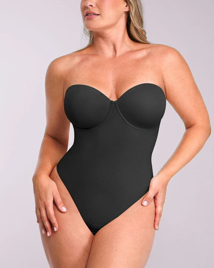 Bare Essentials AirSlim® Strapless Thong Bodysuit
