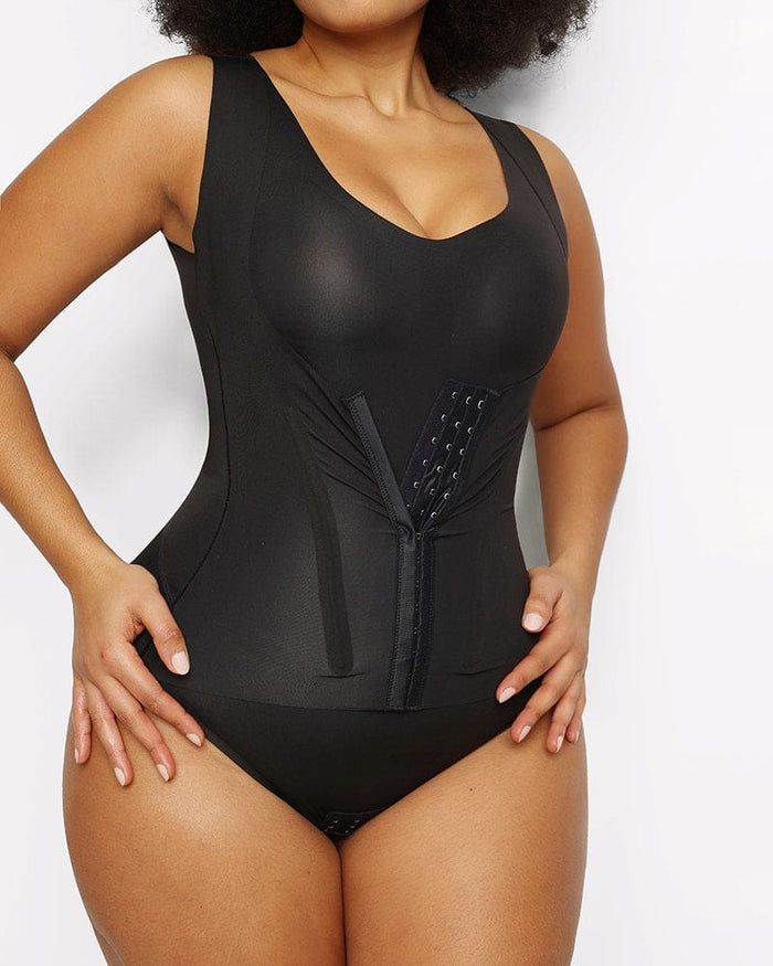 Bare Essentials™ Cream Touch™ 3 In 1 Shaping Tank Brief Bodysuit