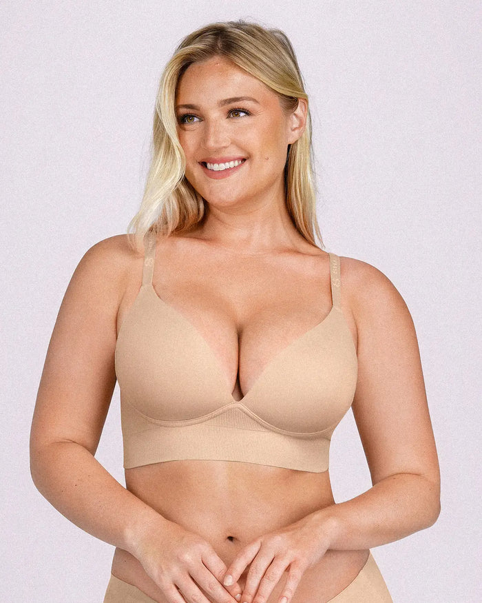 Bare Essentials™ Defineline™ Back Smoothing Wireless Push-Up Bra