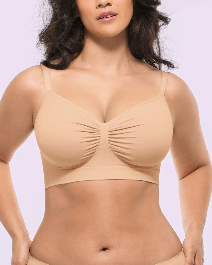 Bare Essentials™ Skin Flow™ Smooth Unlined Wireless Bra Triple Bundle