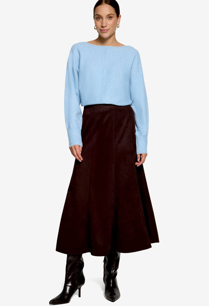 Batwing Sleeve Knit Jumper