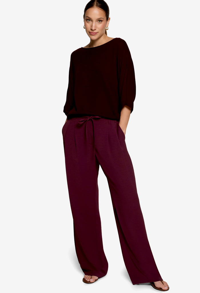 Batwing Sleeve Knit Jumper