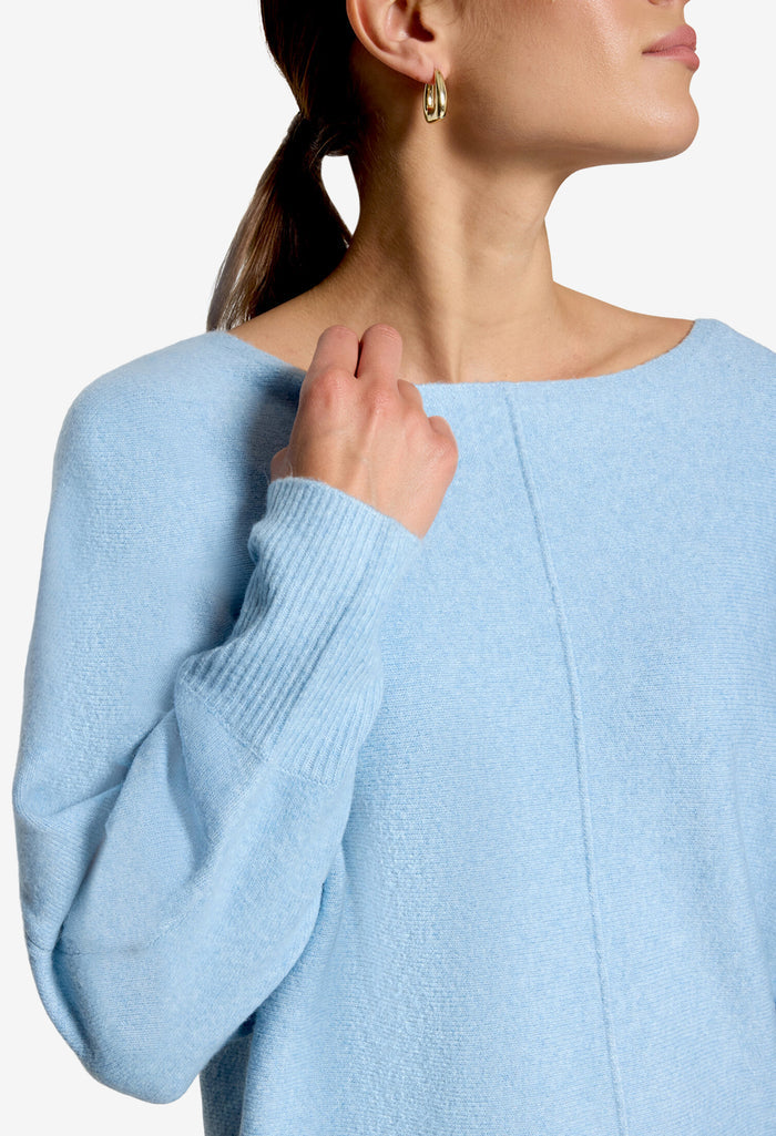 Batwing Sleeve Knit Jumper