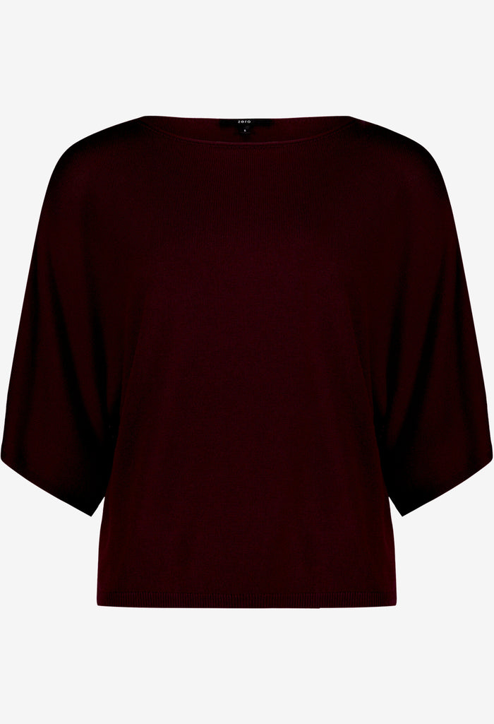 Batwing Sleeve Knit Jumper