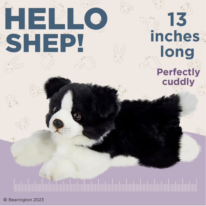 Bearington Collection - Border Collie Plush Toy Stuffed Dog Plushie 519929