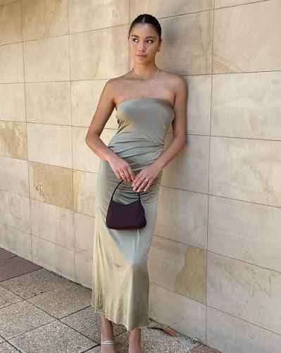 Bec + Bridge Sage Ariel Strapless Maxi Dress