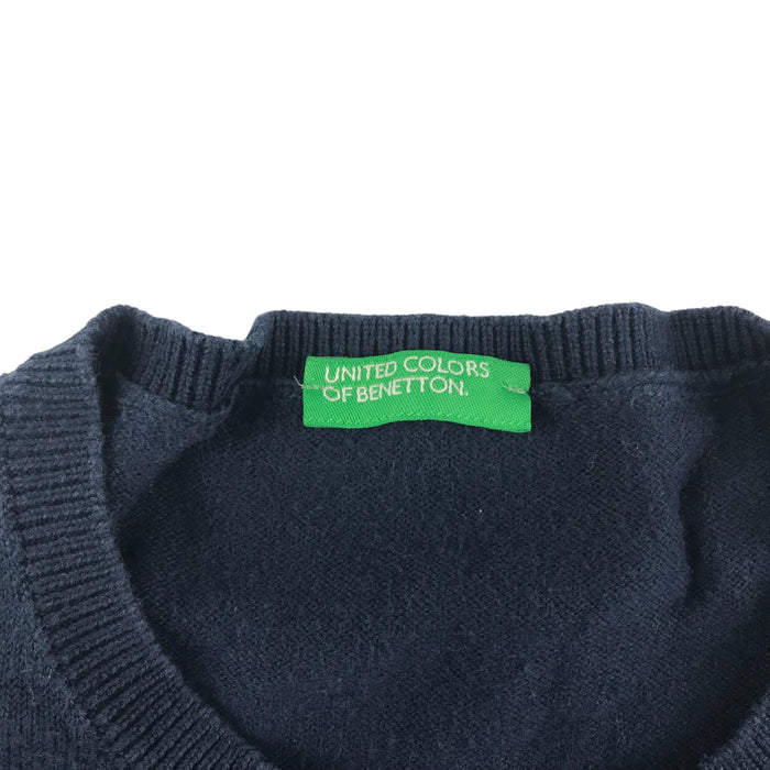 Benetton 8-9 years navy cardigan