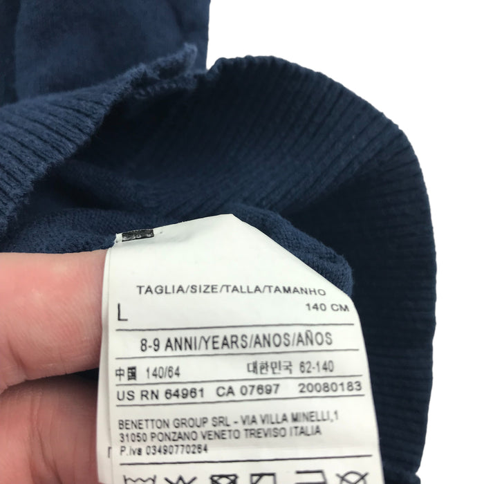 Benetton 8-9 years navy cardigan
