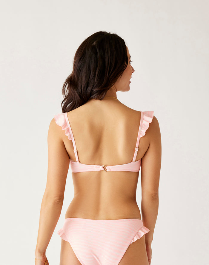 Bev Ruffle Top: Newport - FINAL SALE