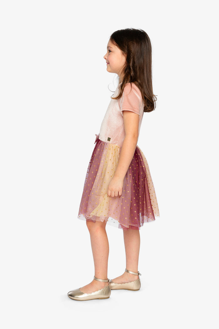 Deux par Deux pink star gradient dress, second lookbook view