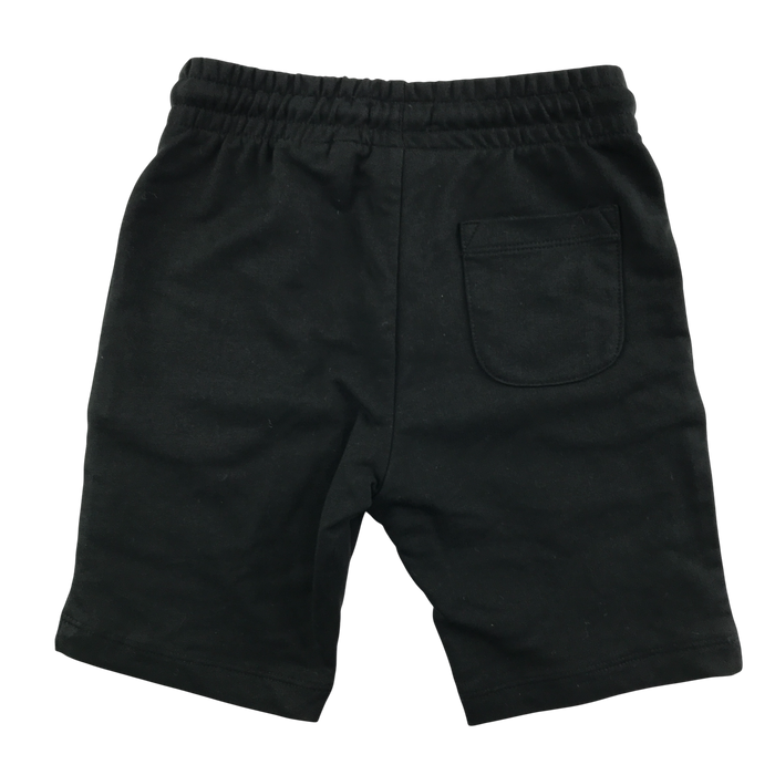 Black boys jersey school gym shorts