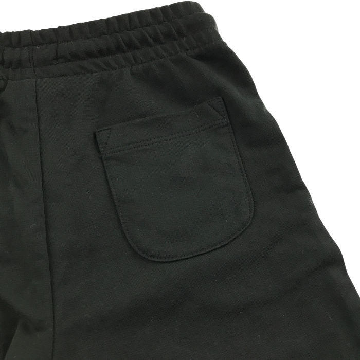 Black boys jersey school gym shorts
