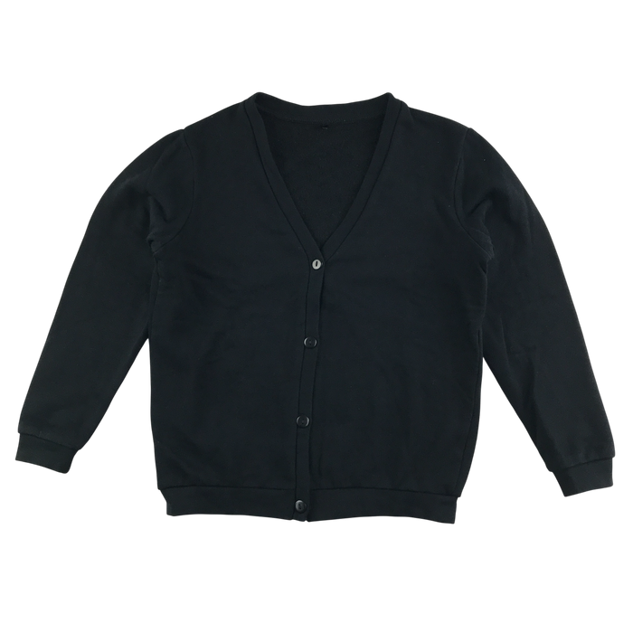 Black girls jersey school cardigan