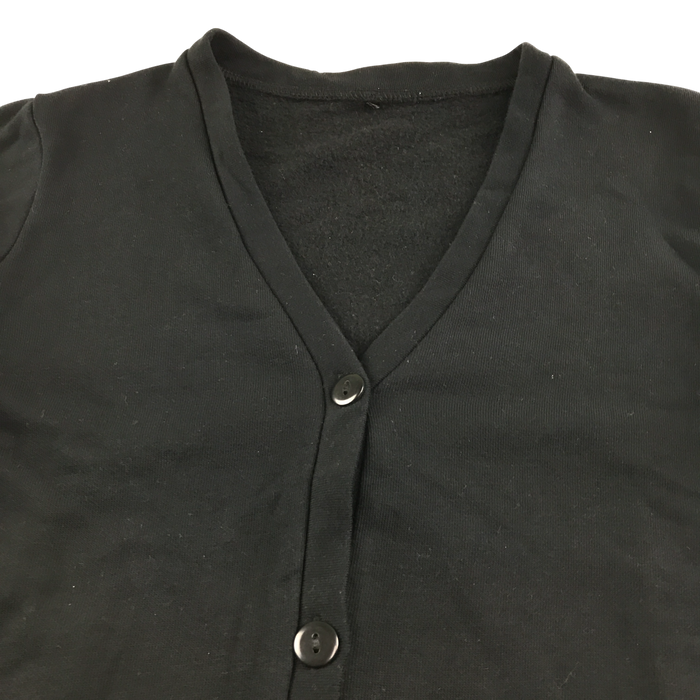 Black girls jersey school cardigan
