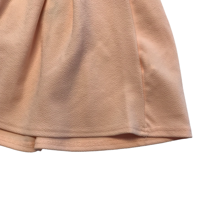 Boohoo women's UK 8 pink pleated skirt
