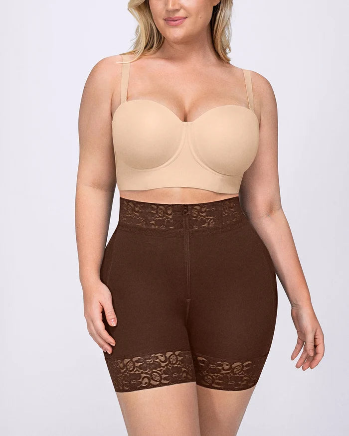 BOOT-YEAH™ AirSlim® Mid-Rise Steel Boned Butt-Lifting Short