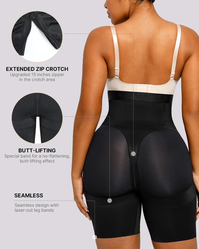 Seamless leg openings designed to reduce rolling and visible lines