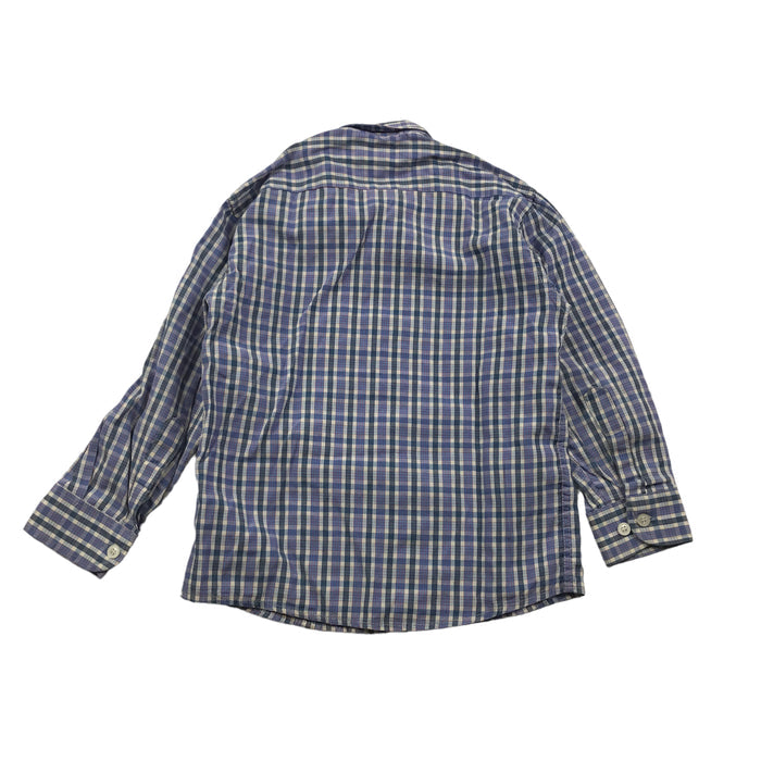 Burberry 5-6 years blue and white checked shirt