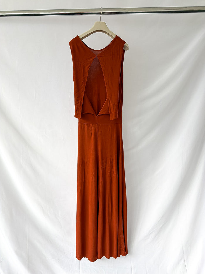 By Malene Birger Straight Leg Cut-Out Back Jumpsuit