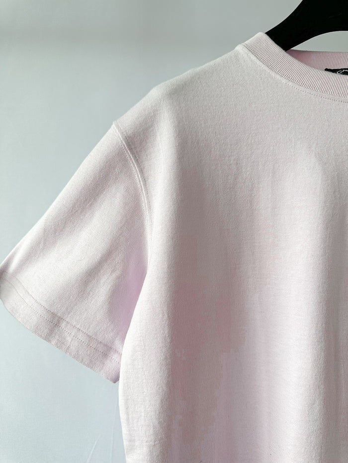 Calvin Klein 205W39NYC Logo Embroidered Pink Short Sleeve T-Shirt