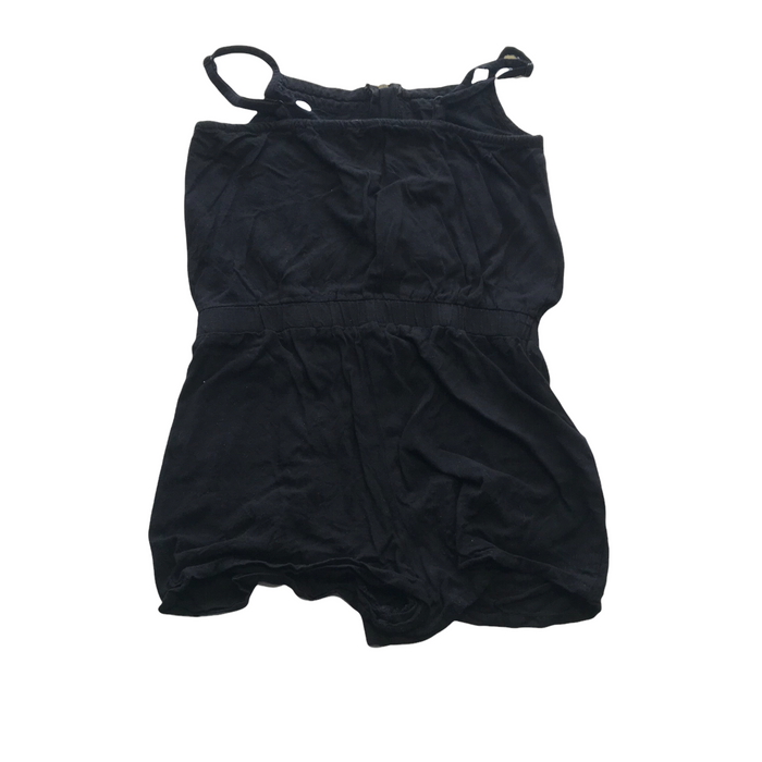 Candy Couture 8-9 years black stud detailed playsuit