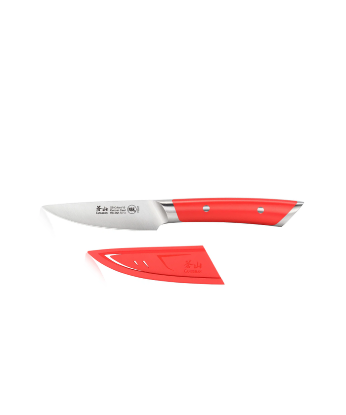 Cangshan Helena 3.5" Paring Knife, Red