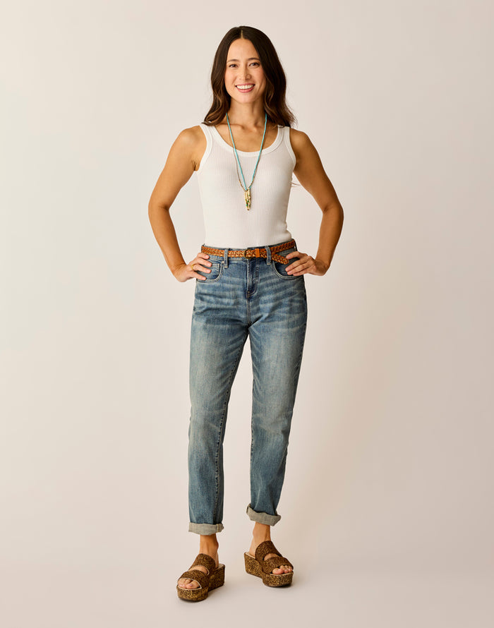 Carson Hi Rise Jean: Favorite Fade