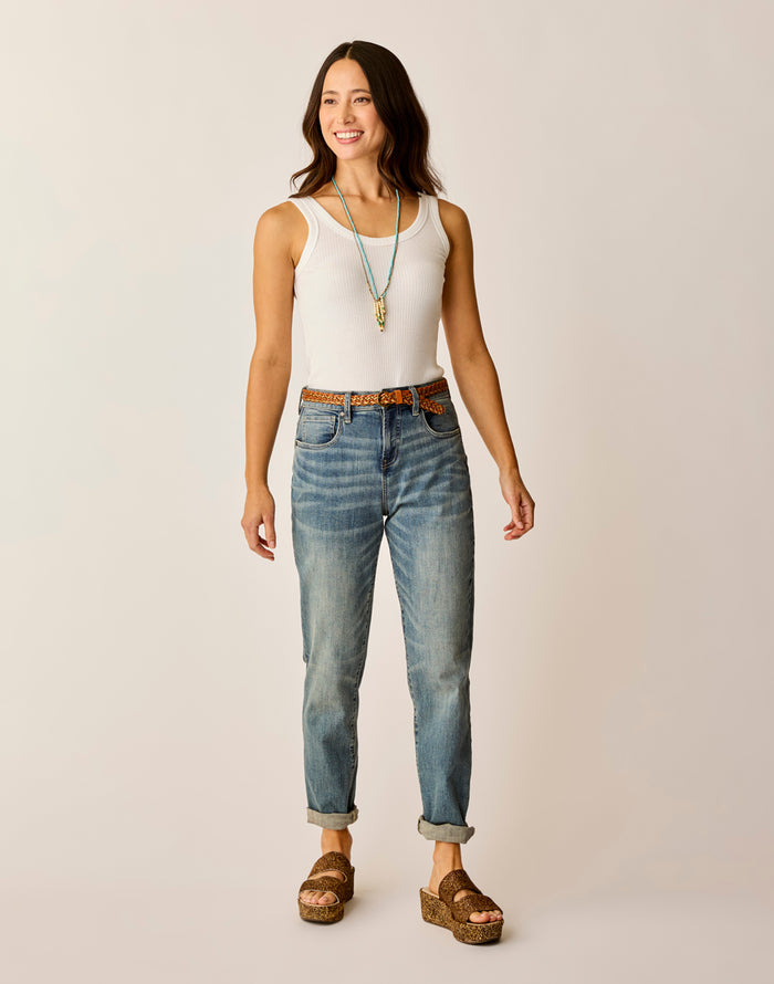 Carson Hi Rise Jean: Favorite Fade