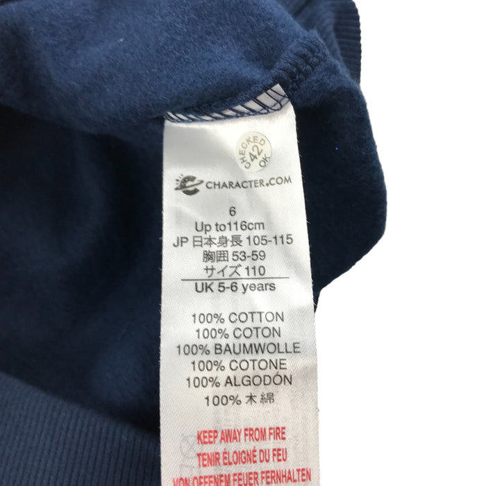 Character.com 6 years navy disney frozen cotton sweater